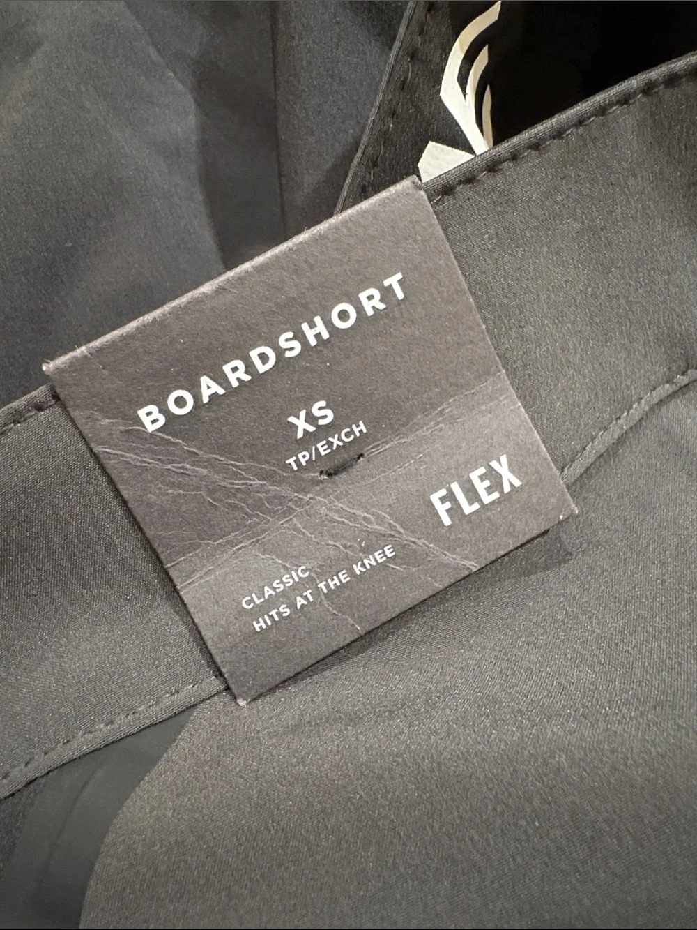 NWT 2018 AEO American Eagle Classic Flex Board Shorts XS Black Gray 54521696
